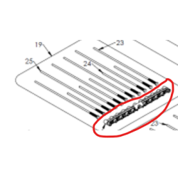 SUPPORTO ASTINE PETTINE 13°...