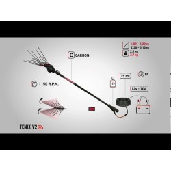 FENIX CON ASTA IN CARBONIO...